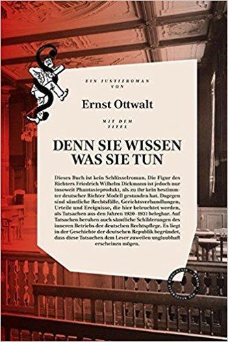 Cover des Buches: Denn sie wissen was sie tun
