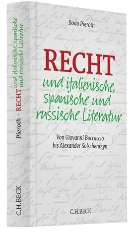 Pieroth Bodo Buch Recht und italienische spanische und russische Literatur