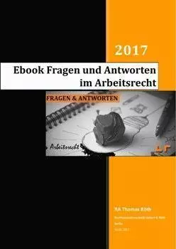 Ebook cover FA Arbeitsrecht Liebert Roeth Berlin frei